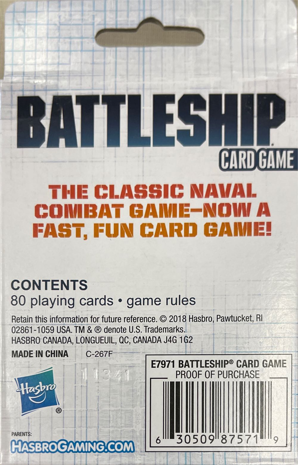 Battleship Card Game  (2) board game collectible [Barcode 630509875719] - Main Image 2