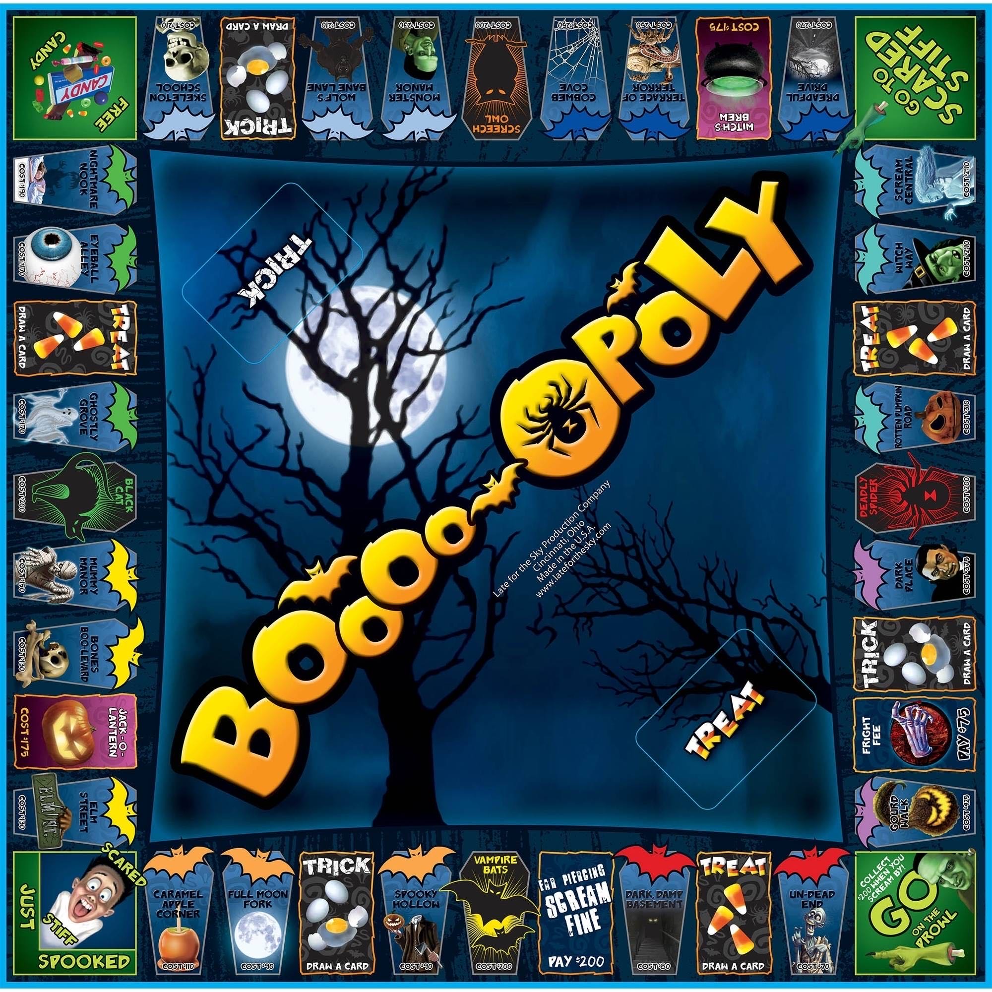 Boo Opoly  (2-4) board game collectible [Barcode 730799050596] - Main Image 2