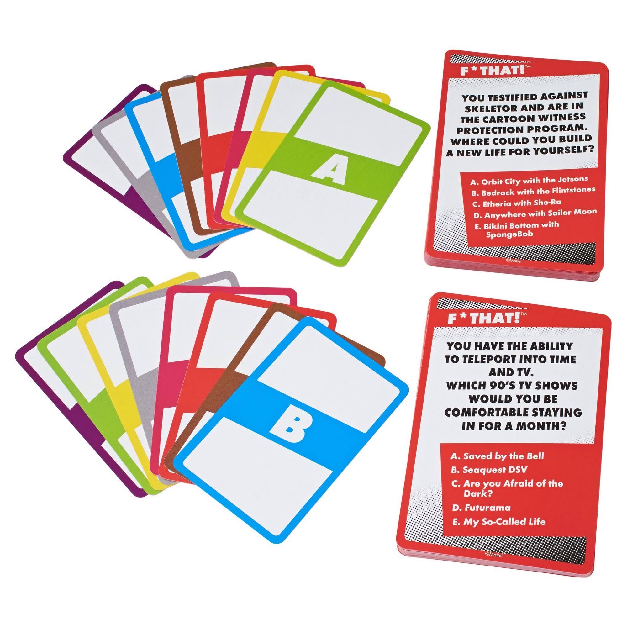 F*that  (3-8) board game collectible [Barcode 887961516685] - Main Image 2