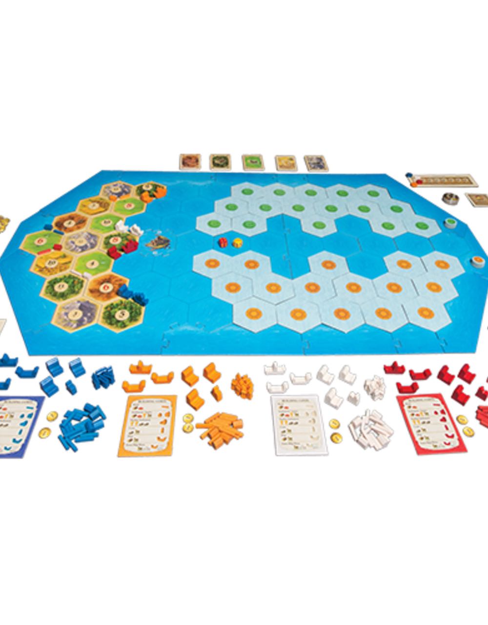 Catan: Explorers & Pirates  (3-4) board game collectible [Barcode 029877030750] - Main Image 3