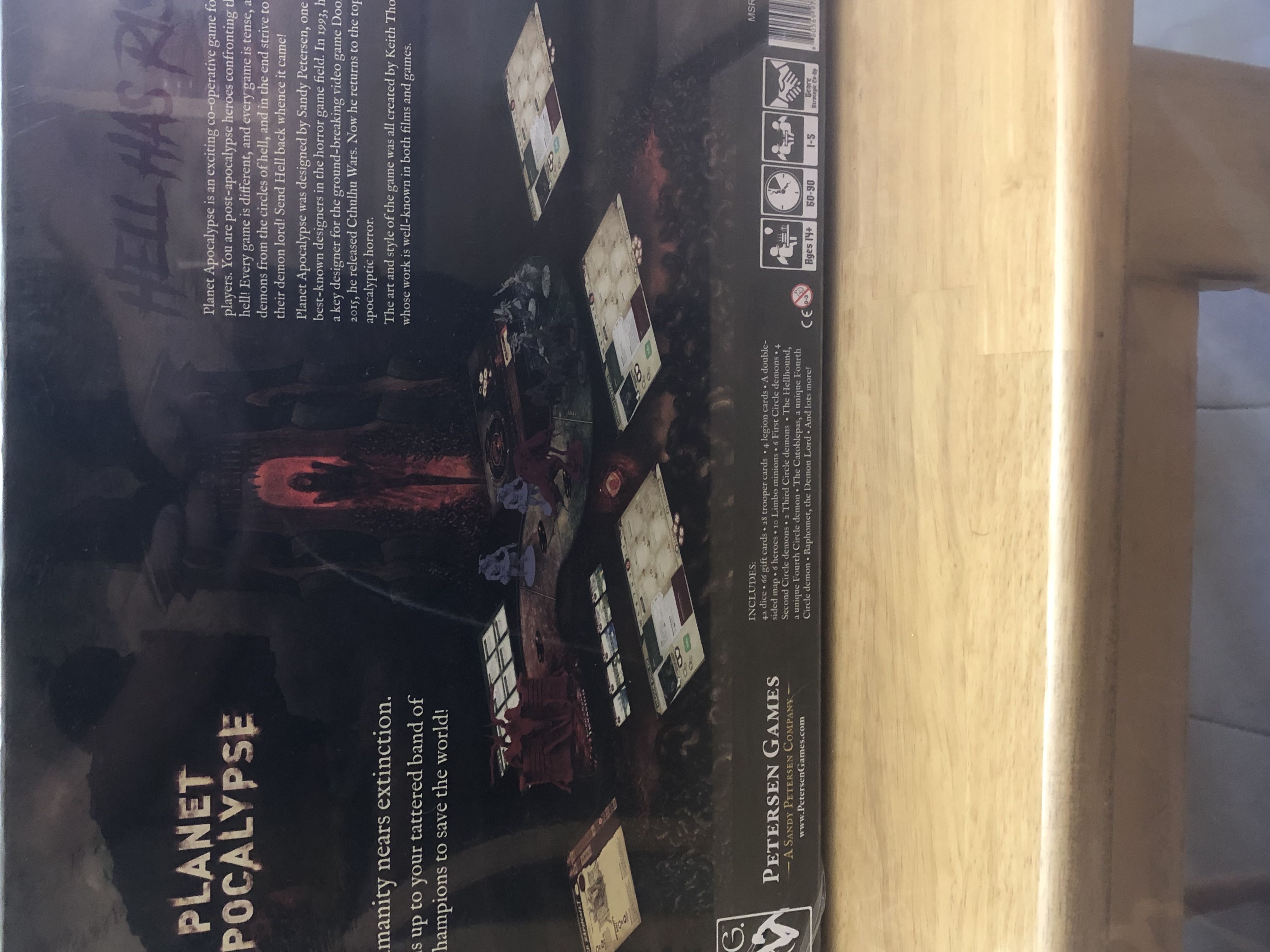 Planet Apocalypse  (1-5) board game collectible - Main Image 2