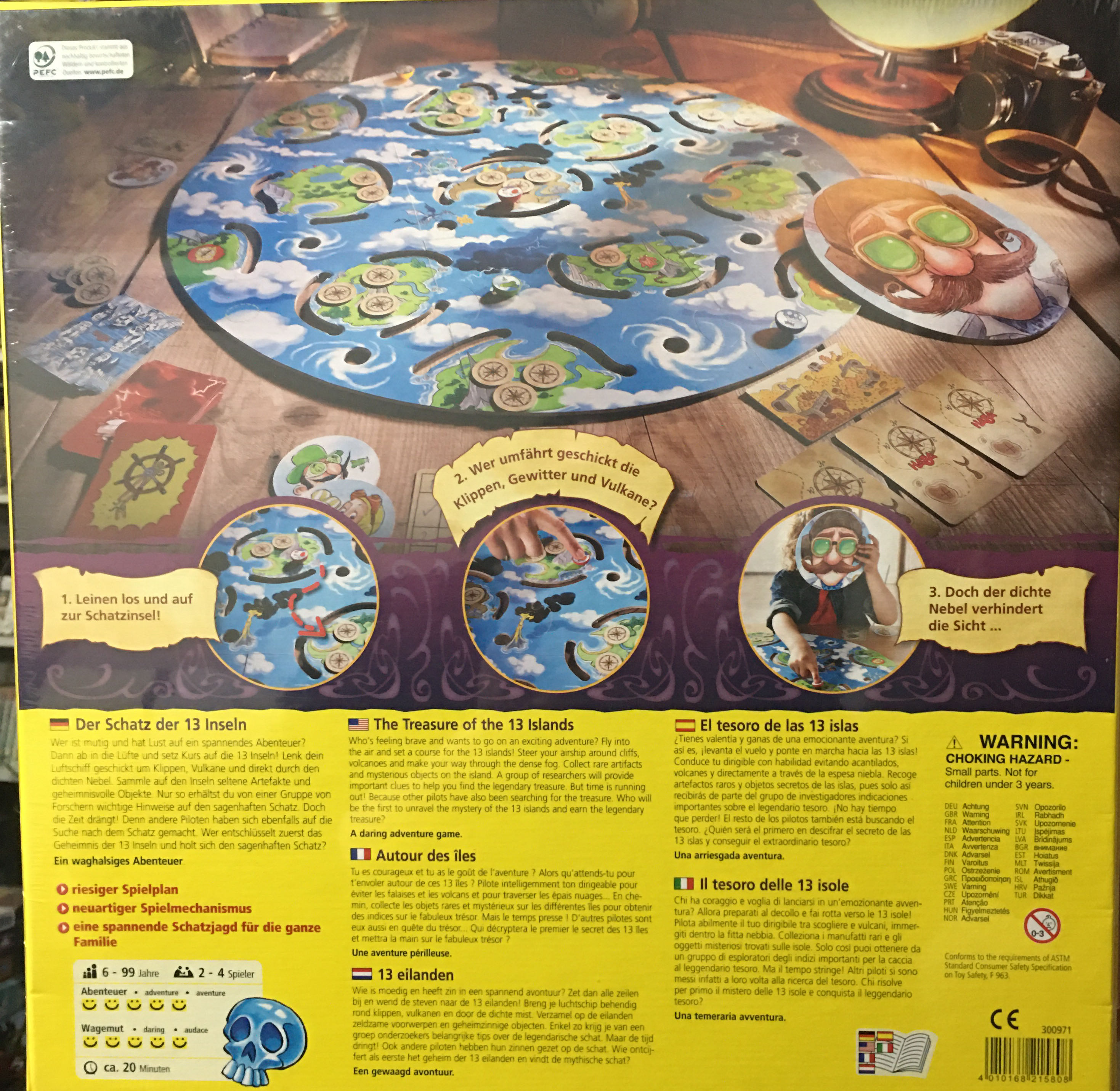 The Treasure Of 13 Islands  (2-4) board game collectible - Main Image 2