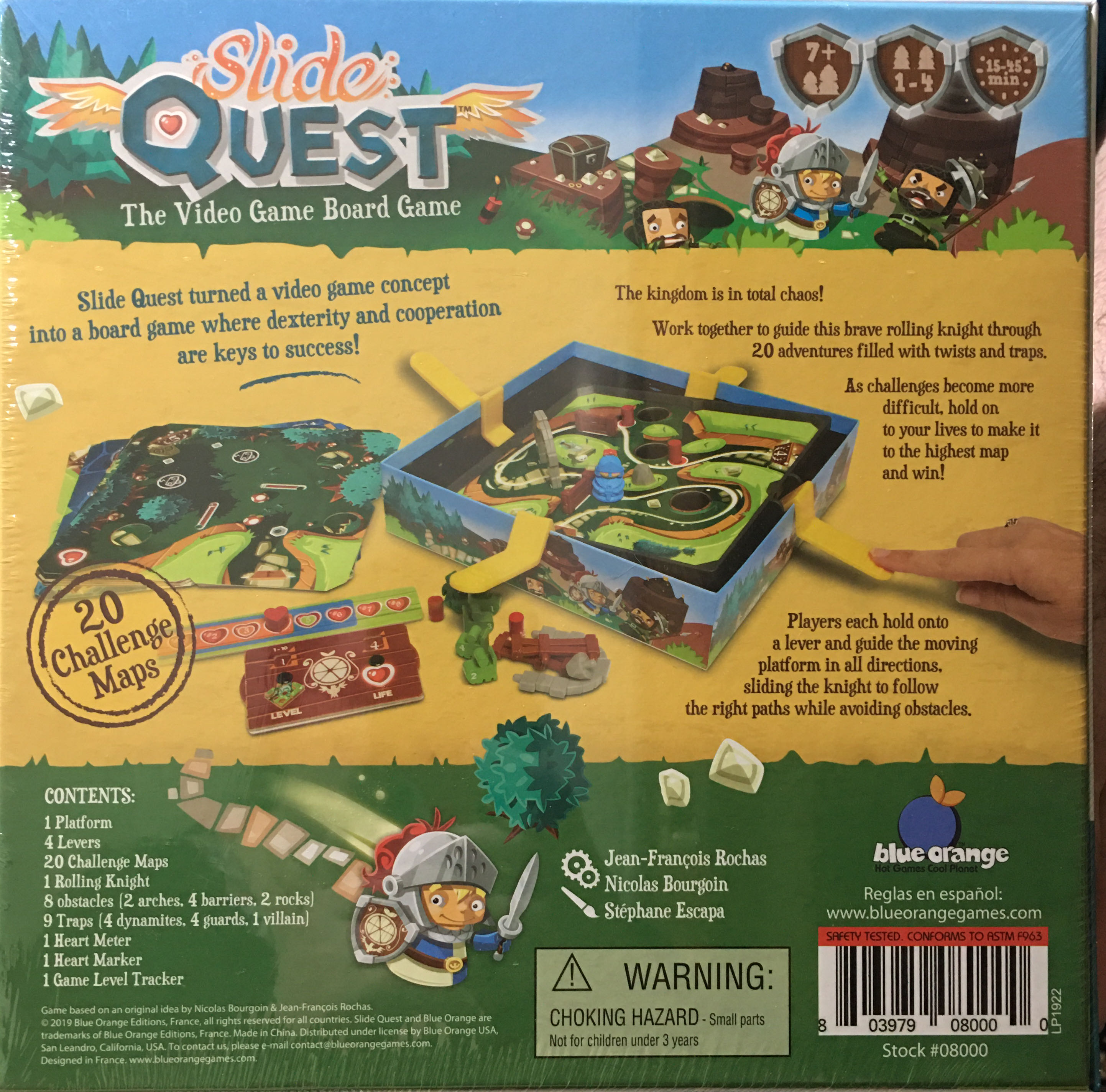Slide Quest  (1-4) board game collectible [Barcode 803979080000] - Main Image 2