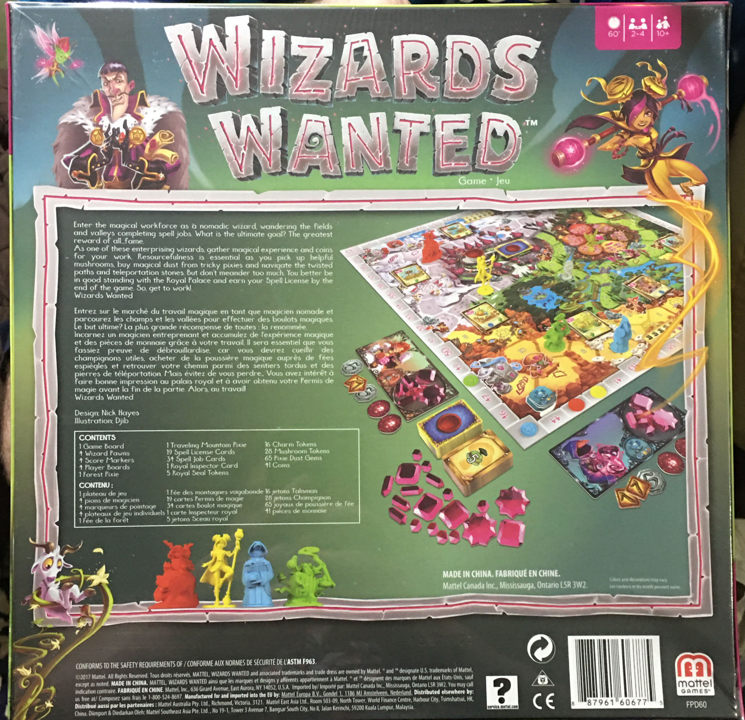 Wizards Wanted  (2-4) board game collectible [Barcode 887961606775] - Main Image 2