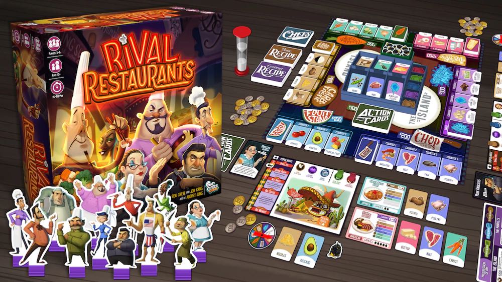 Rival Restaurants  (2-8) board game collectible [Barcode 860001208405] - Main Image 4