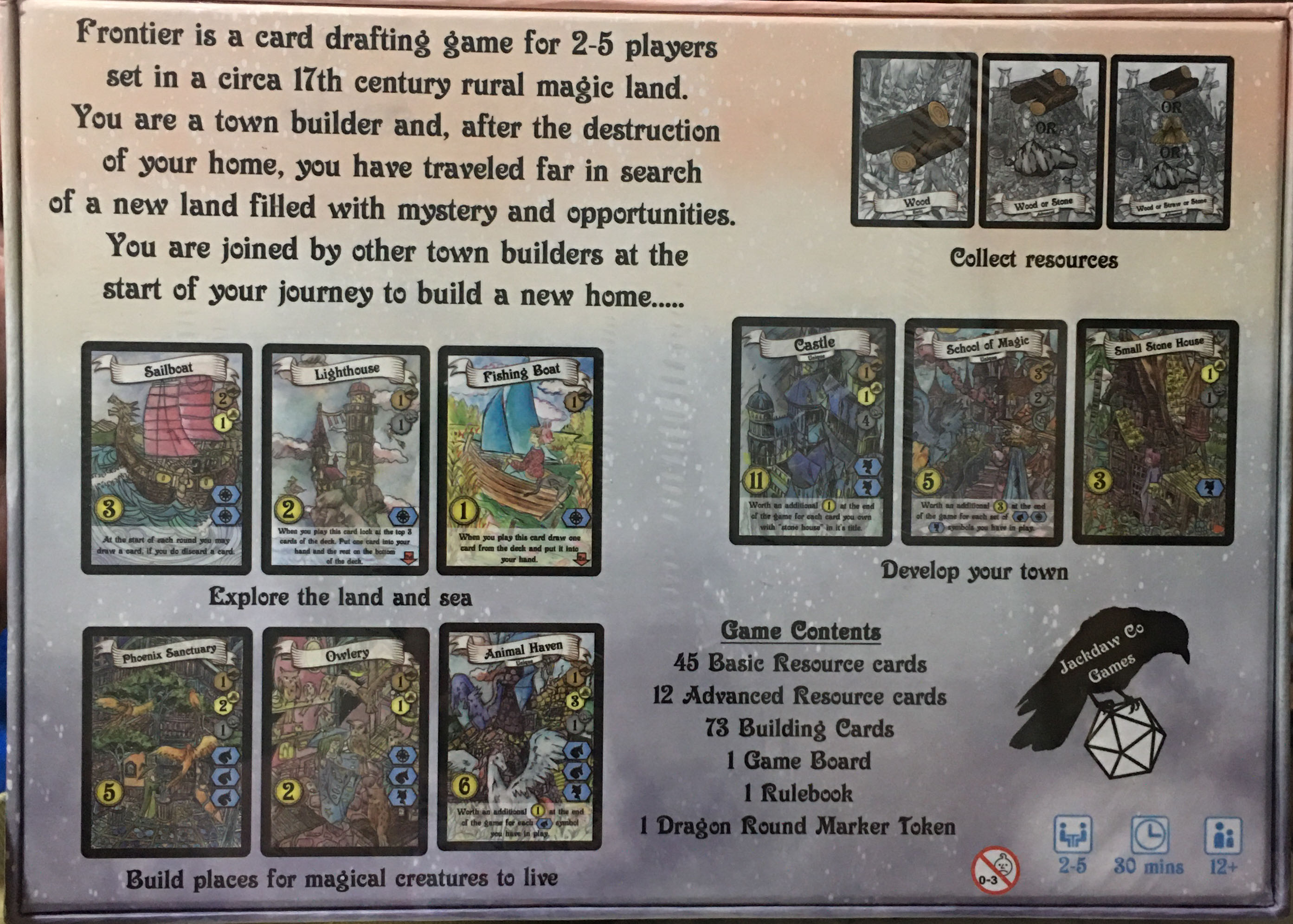 Frontier Enchanted Land  (2-5) board game collectible - Main Image 2