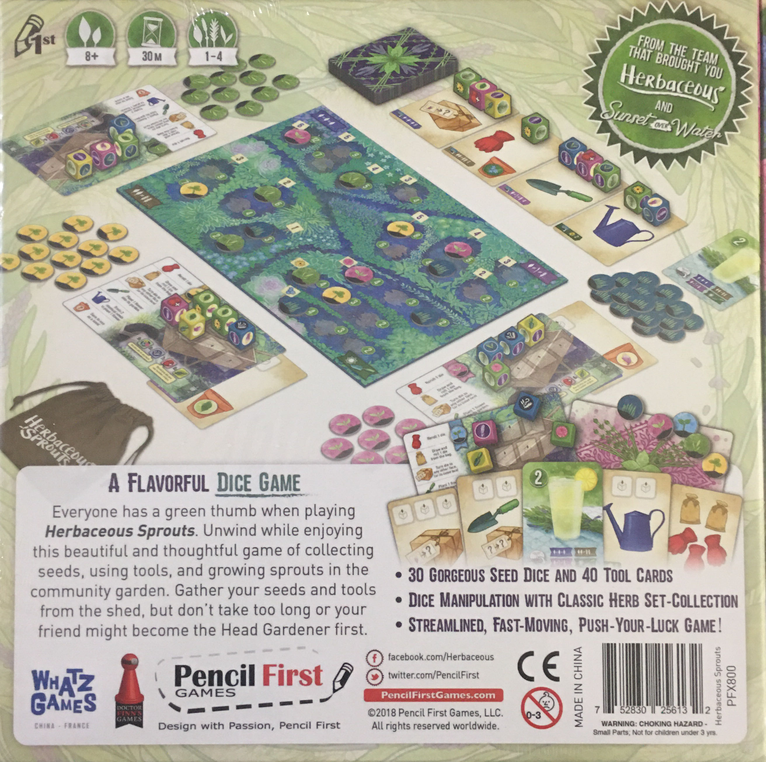 Herbaceous Sprouts  (1-4) board game collectible [Barcode 752830256132] - Main Image 2