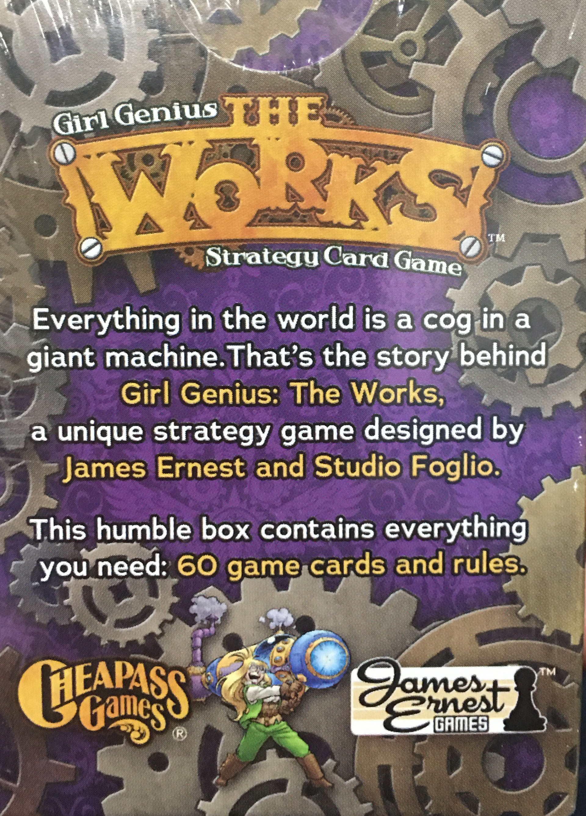 Girl Genius The Works - Castle Wulfenbach  (2+) board game collectible [Barcode 823464002461] - Main Image 2