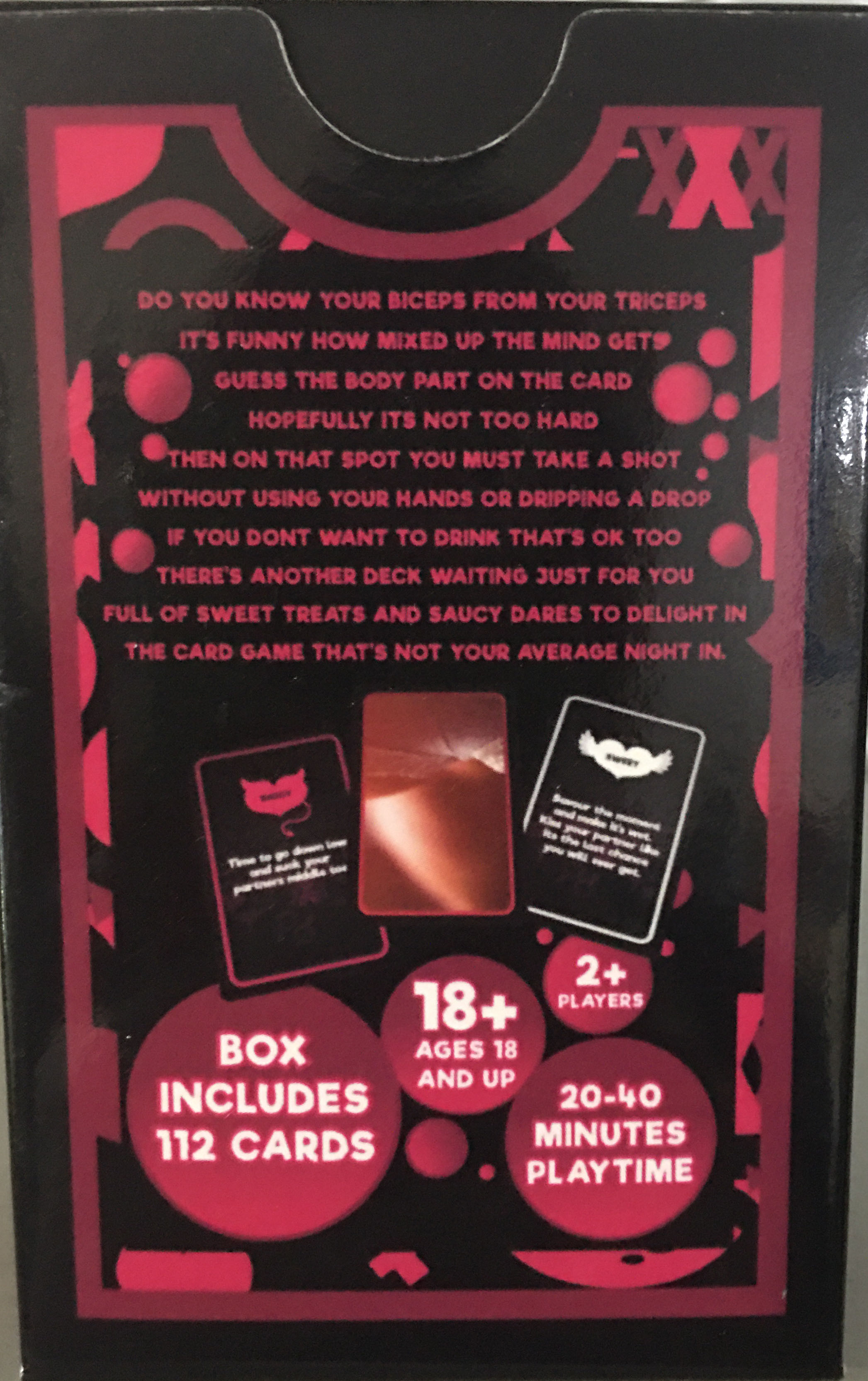 Body Shots-Extra Spicy  (2+) board game collectible - Main Image 2