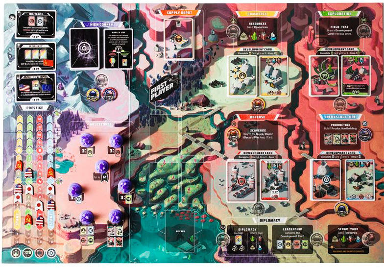 Godspeed (Deluxe)  (2-5) board game collectible [Barcode 854382007474] - Main Image 3