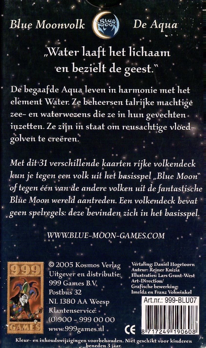 Blue Moonvolk De Aqua  (2) board game collectible [Barcode 8717249190608] - Main Image 2