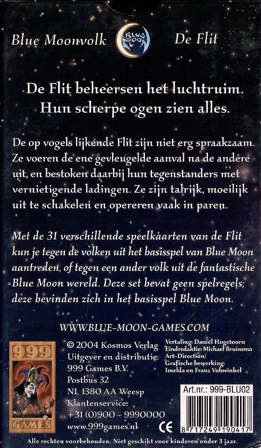 Blue Moonvolk De Flit  (2) board game collectible [Barcode 8717249190417] - Main Image 2