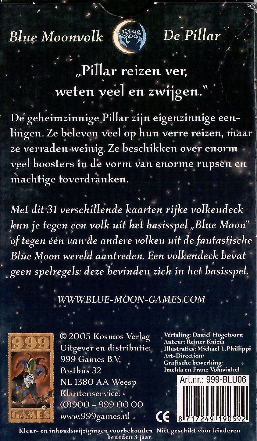 Blue Moonvolk De Pillar  (2) board game collectible [Barcode 8717249190592] - Main Image 2