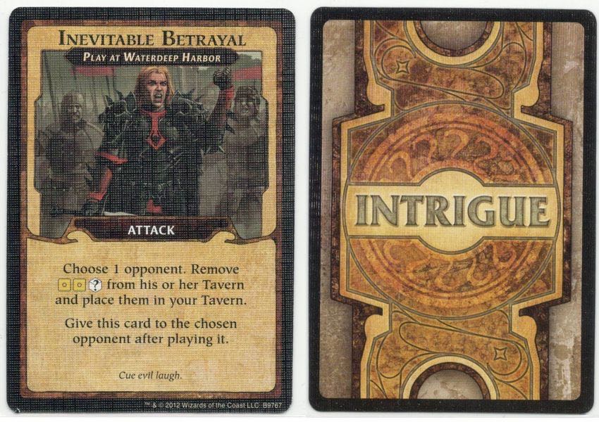 Lords of Waterdeep: Inevitable Betrayal Promo  board game collectible - Main Image 2