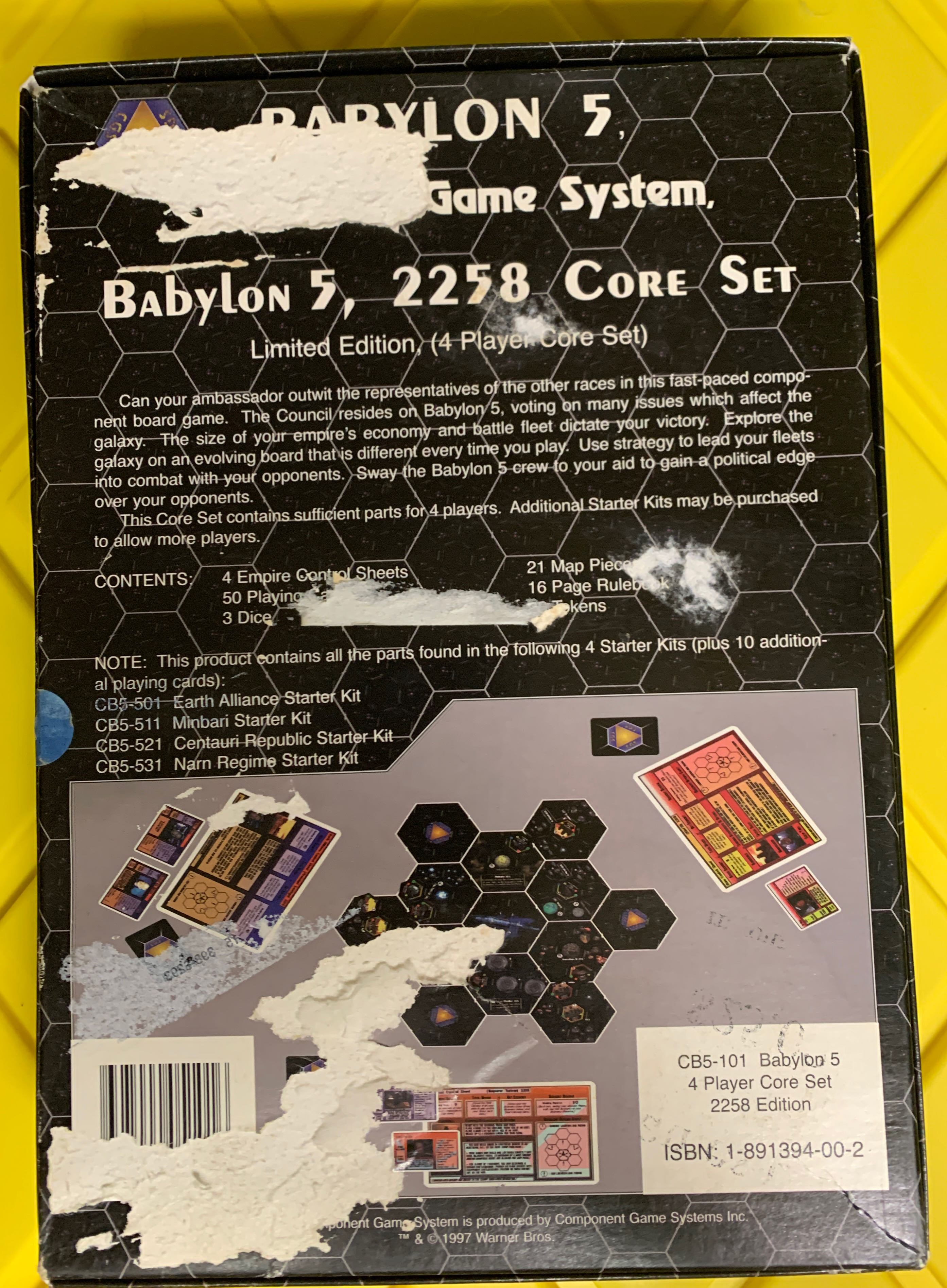 Babylon 5 Component Game System  board game collectible - Main Image 2