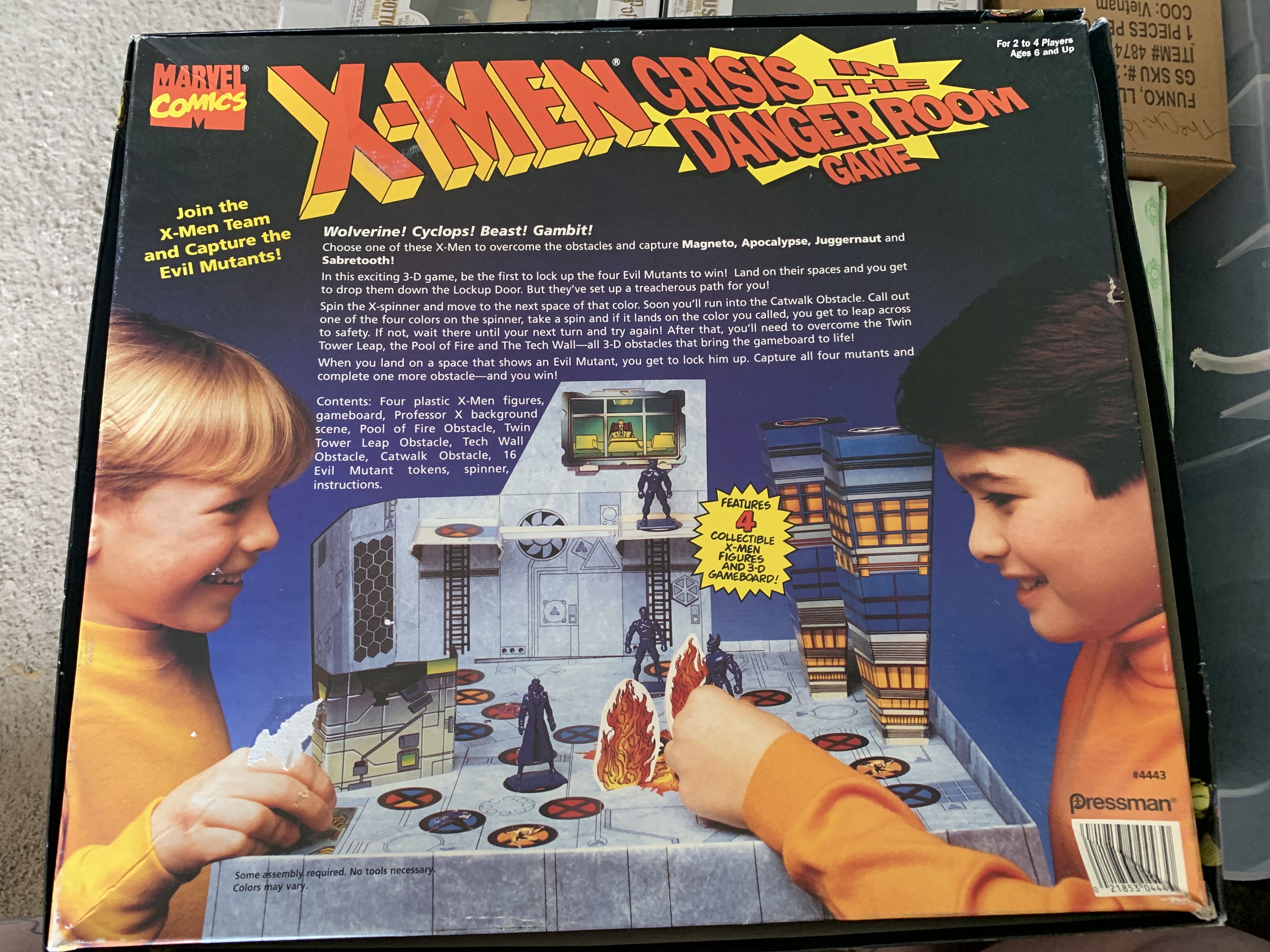 X-Men: Crisis In The Danger Room  (4-6) board game collectible [Barcode 021853044430] - Main Image 2