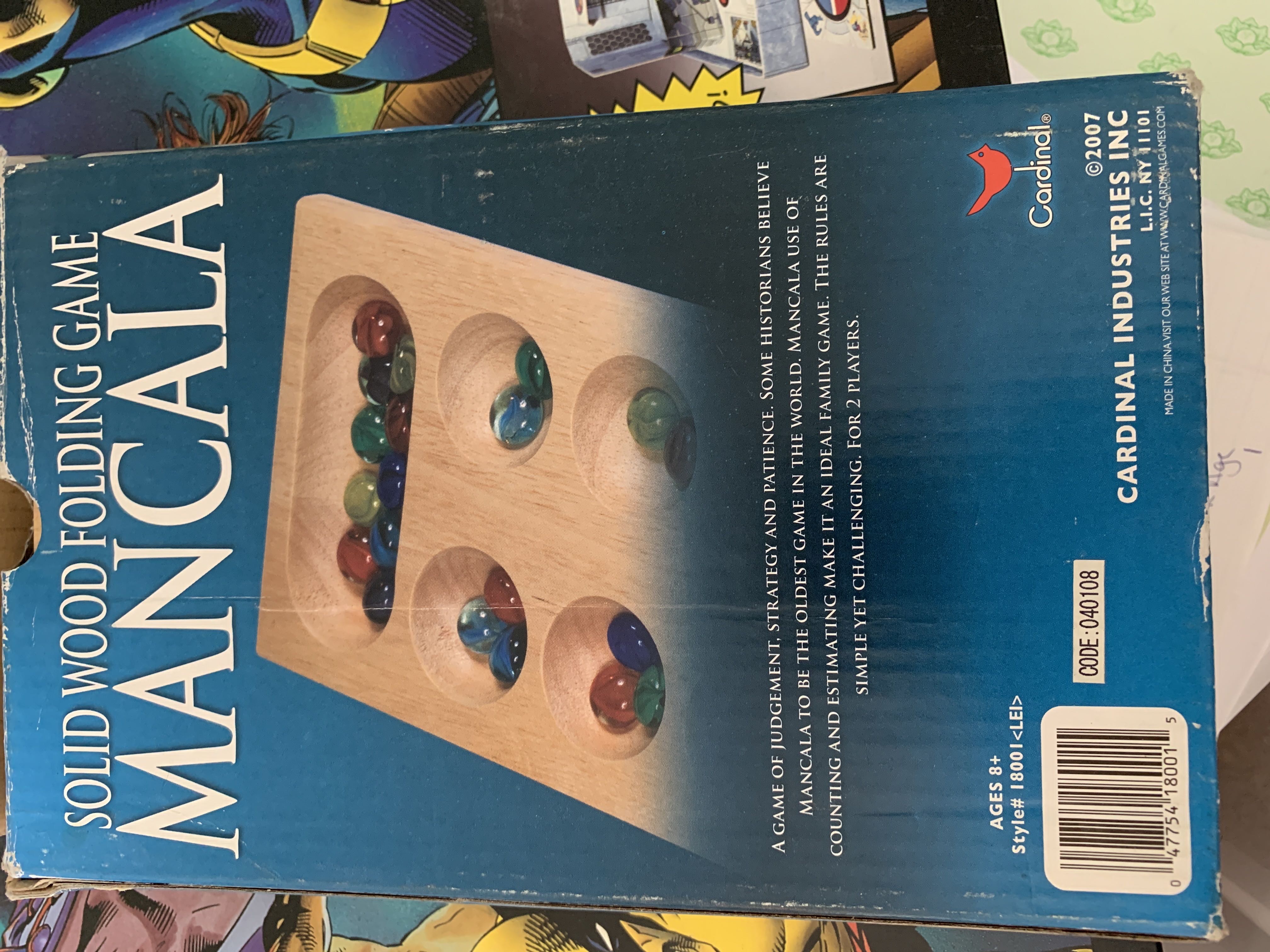 Mancala  (2) board game collectible [Barcode 047754180015] - Main Image 2