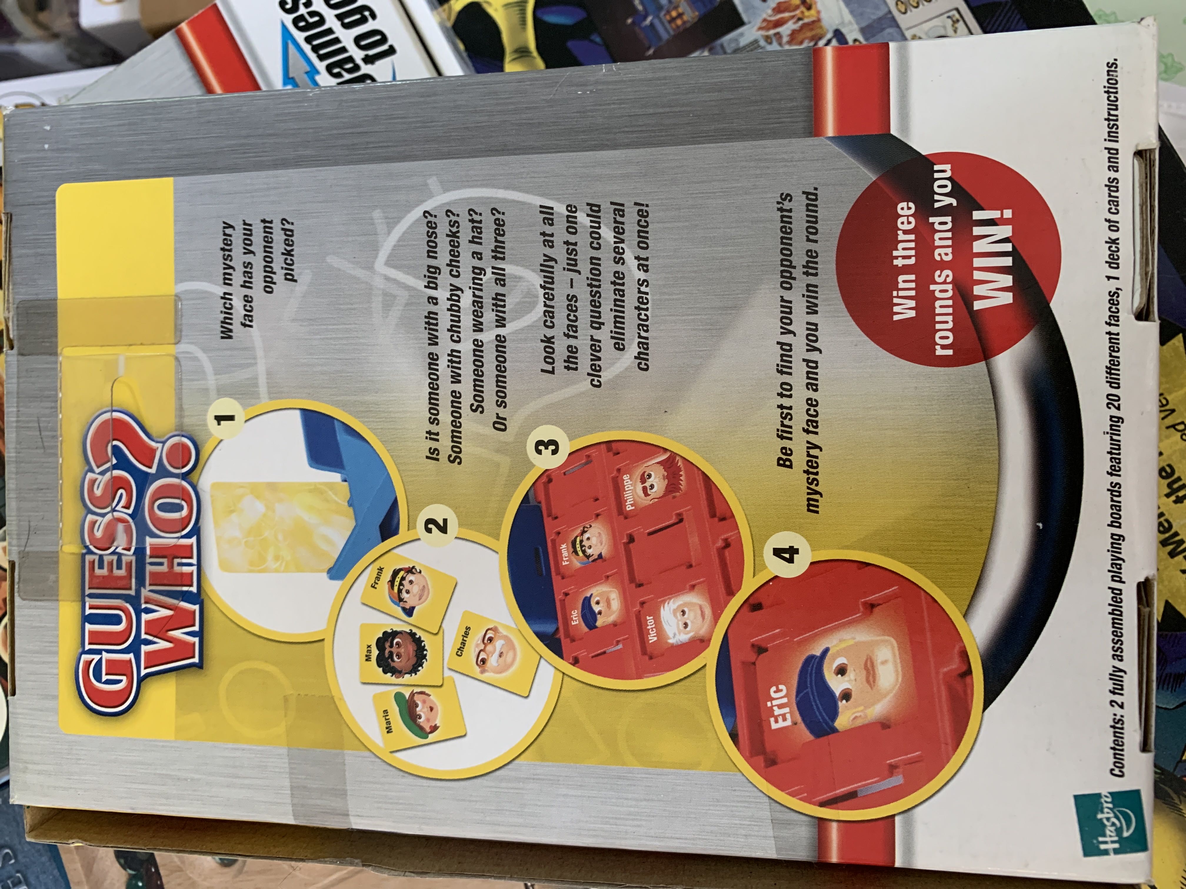 Guess Who? Travel  (2) board game collectible [Barcode 5010995017872] - Main Image 2