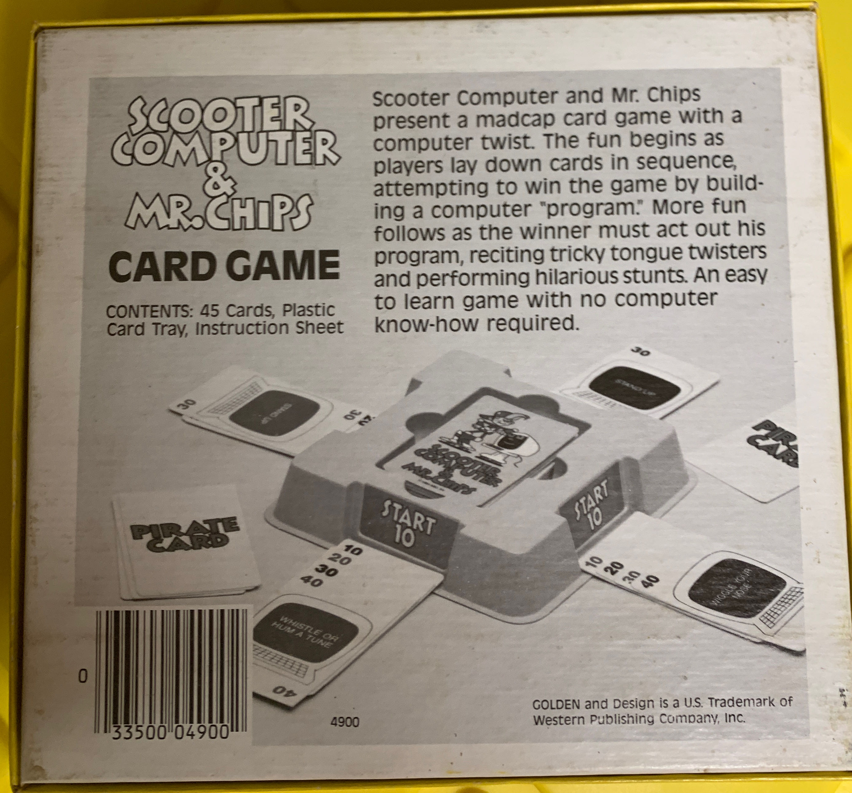 Scooter Computer & Mr Chips  (2 - 4) board game collectible - Main Image 2