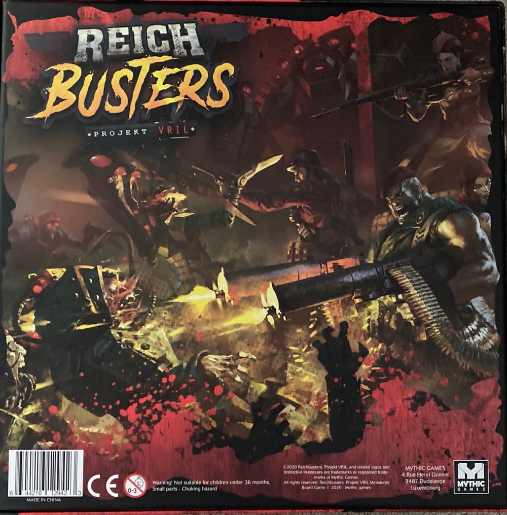 Reichbusters: Projekt Vril  (1-4) board game collectible [Barcode 644216129423] - Main Image 2