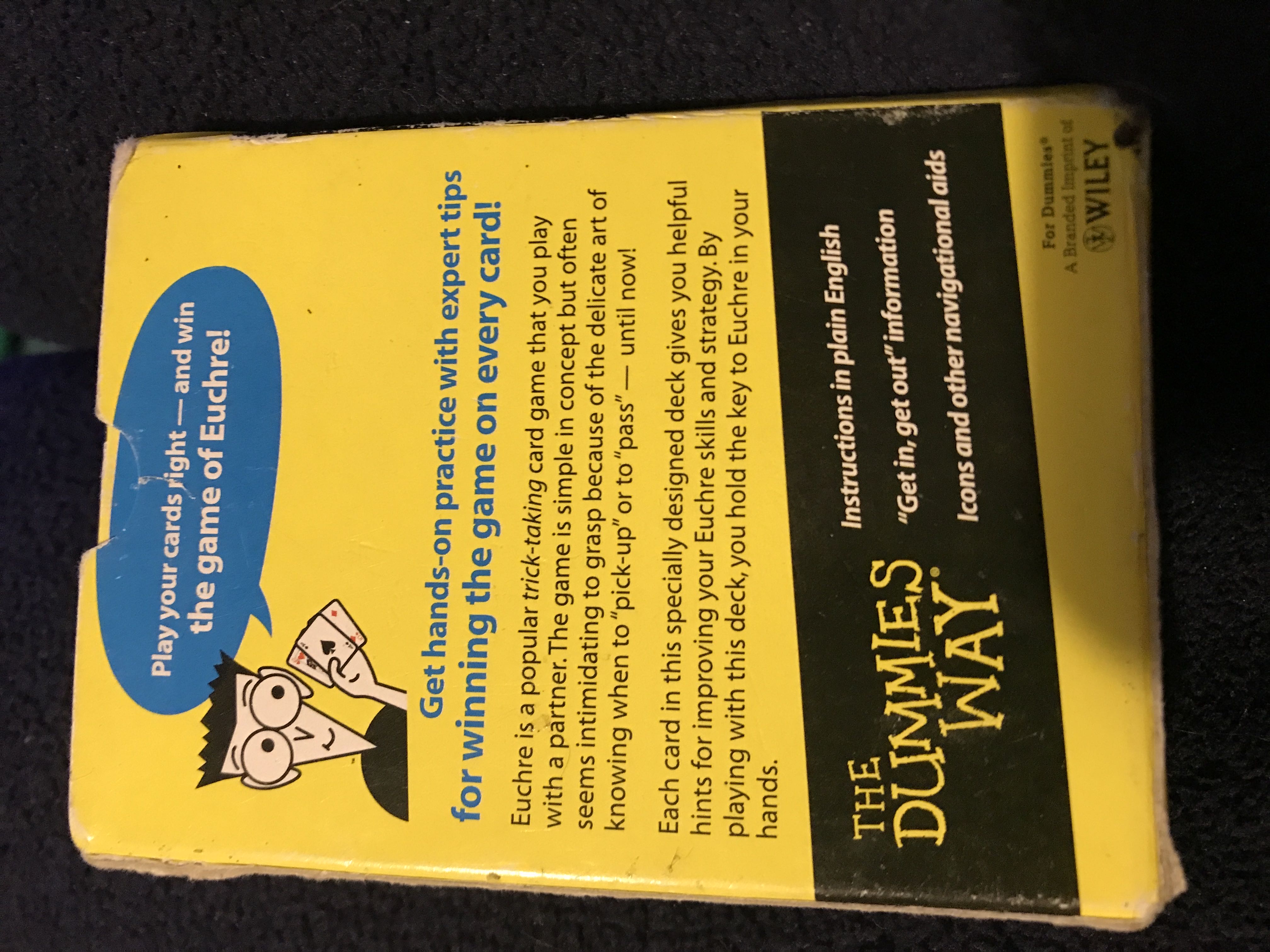 Euchre For Dummies  board game collectible - Main Image 2