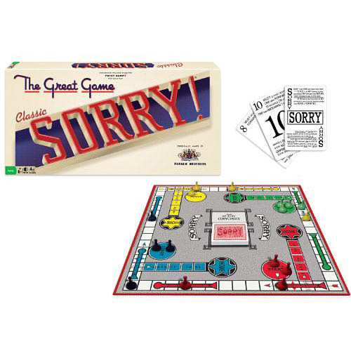 Classic Sorry  (1-4) board game collectible [Barcode 714043011717] - Main Image 3