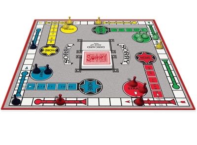 Classic Sorry  (1-4) board game collectible [Barcode 714043011717] - Main Image 4