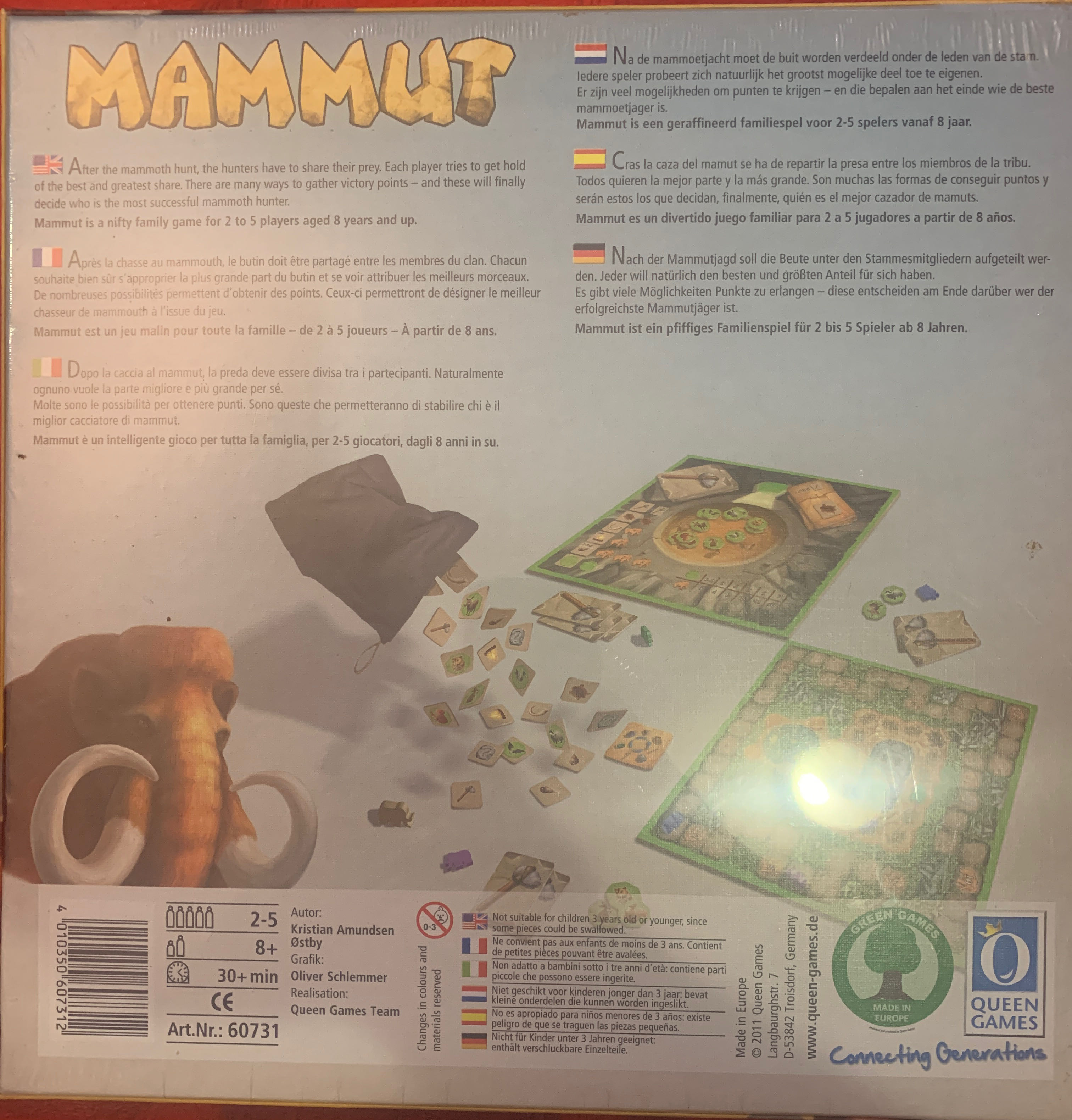 Mammut  (2-5) board game collectible [Barcode 4010350607312] - Main Image 2
