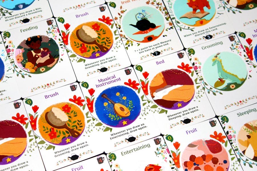 The Tea Dragon Society  (2-4) board game collectible [Barcode 850505008113] - Main Image 4