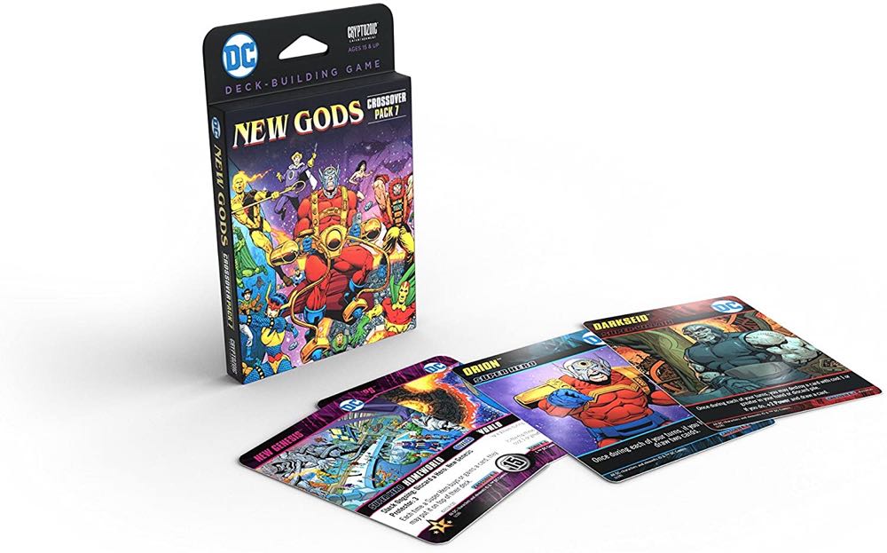 DC Deck-Building Game: Crossover Pack 7: New Gods  (2-5) board game collectible [Barcode 814552026445] - Main Image 3