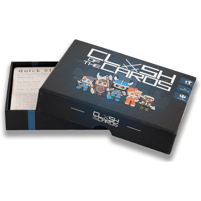 Clash Of The Cards  (3-6) board game collectible [Barcode 747565635482] - Main Image 2