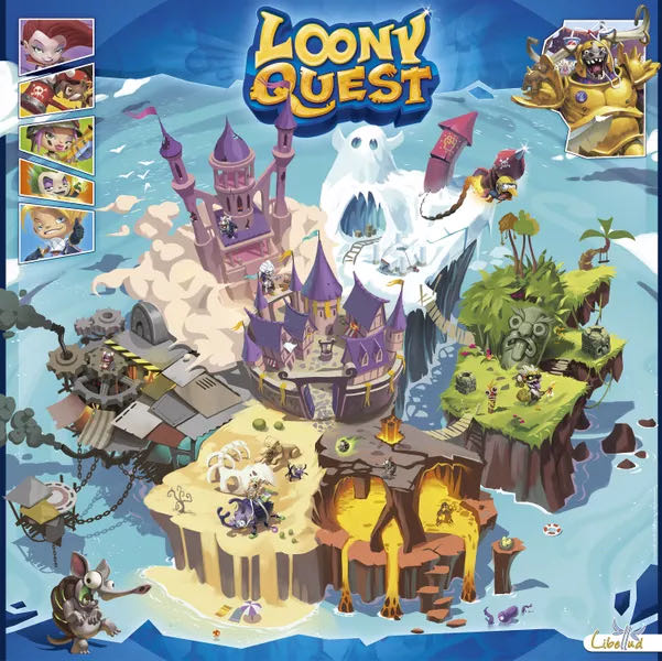 Loony Quest  (2-5) board game collectible [Barcode 3558380039426] - Main Image 4