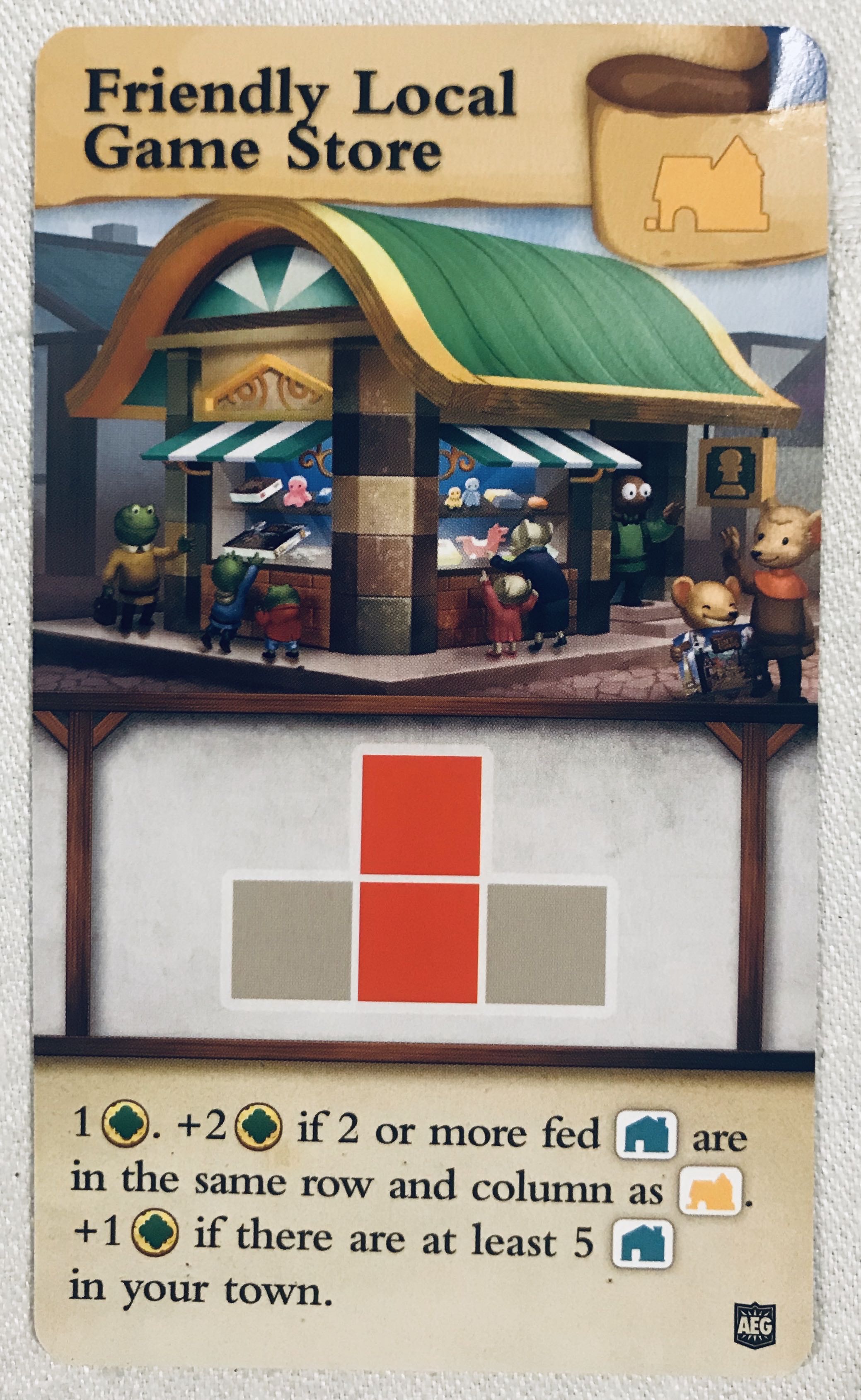 Tiny Towns: FLGS & Larkstone Promos  (1-6) board game collectible - Main Image 3