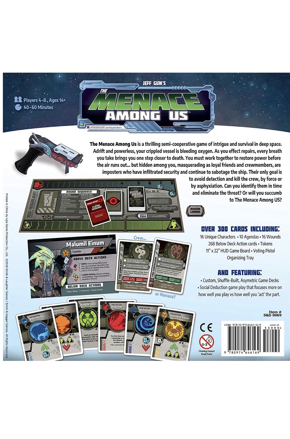 The Menace Among Us  (4-8) board game collectible - Main Image 2