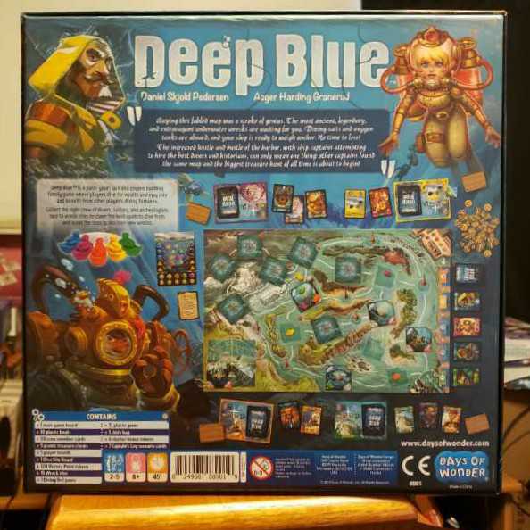 Deep Blue  (2-5) board game collectible [Barcode 824968089019] - Main Image 2