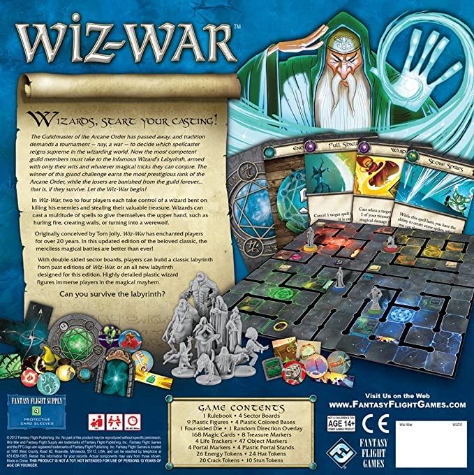 Wiz War   board game collectible - Main Image 2