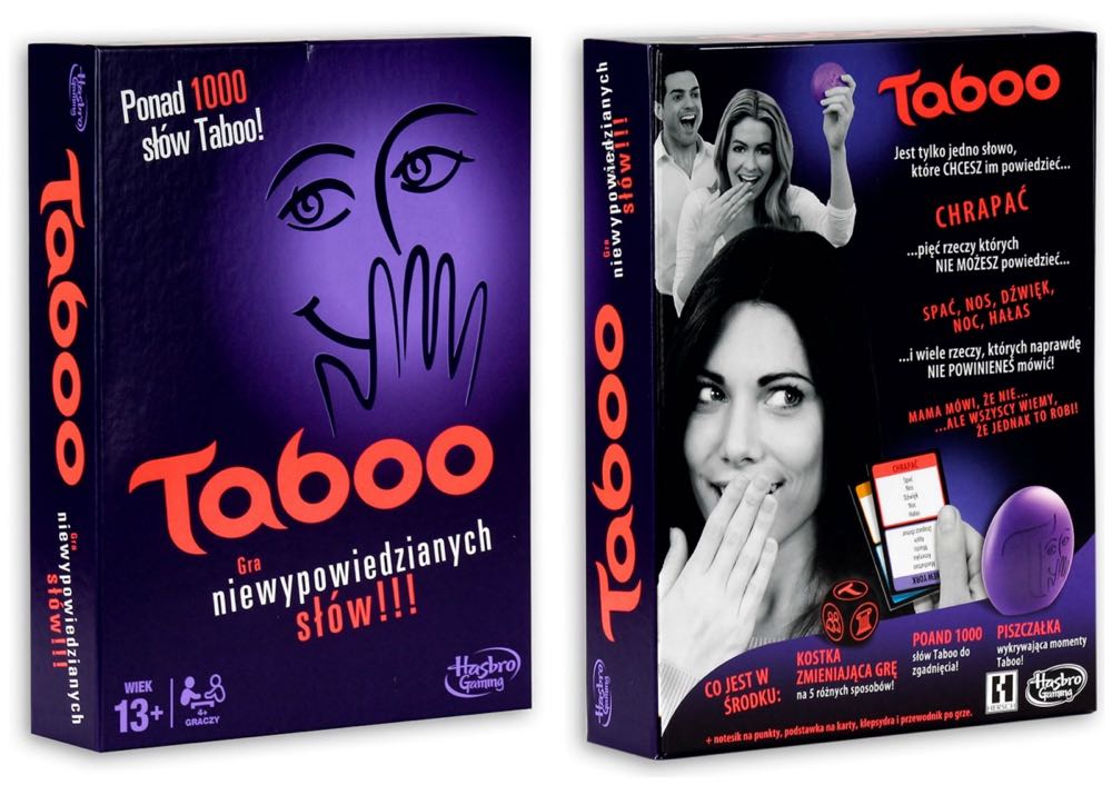 Taboo  (4+) board game collectible [Barcode 630509658725] - Main Image 3