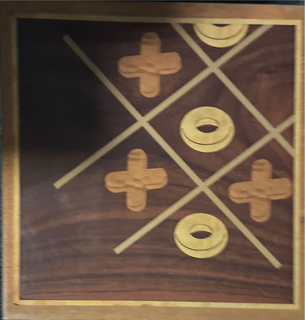 Tic Tac Toe  board game collectible [Barcode 047754698046] - Main Image 2