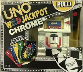 UNO Special: UNO® WILD JACKPOT Chrome Edition  board game collectible [Barcode 887961469660] - Main Image 2