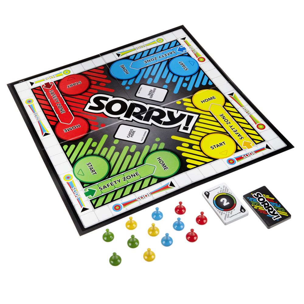 Sorry  (2-4 Players) board game collectible [Barcode 630509938124] - Main Image 3