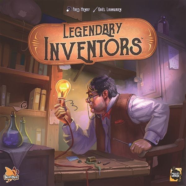 Legendary Inventors  (2-5) board game collectible [Barcode 3770000010893] - Main Image 1