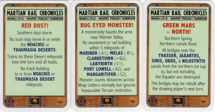Martian Rails  (2-6) board game collectible [Barcode 029877046010] - Main Image 4