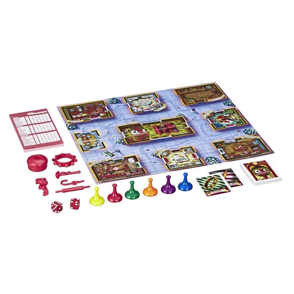 Clue Seasonal: CLUE® NORTH POLE Edition  (3-6) board game collectible [Barcode 630509815227] - Main Image 3