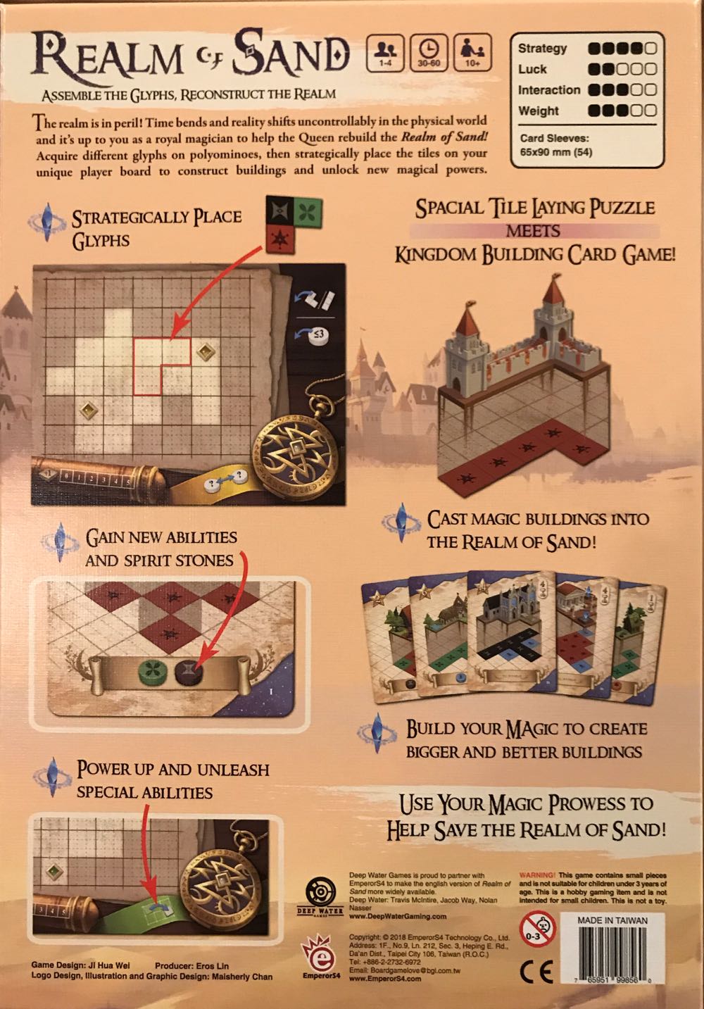 Realm of Sand  (1-4) board game collectible [Barcode 765951998560] - Main Image 2