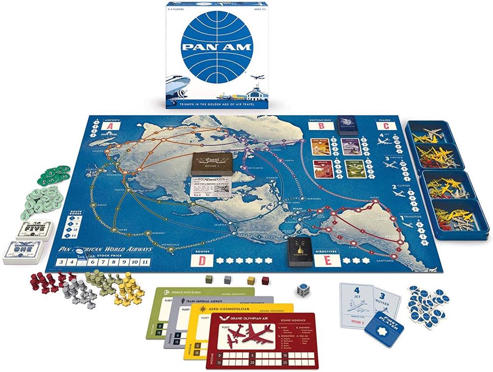 Pan Am  (2-4) board game collectible - Main Image 3