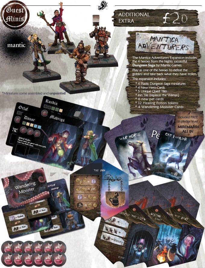 Miremarsh Monsters  board game collectible - Main Image 1