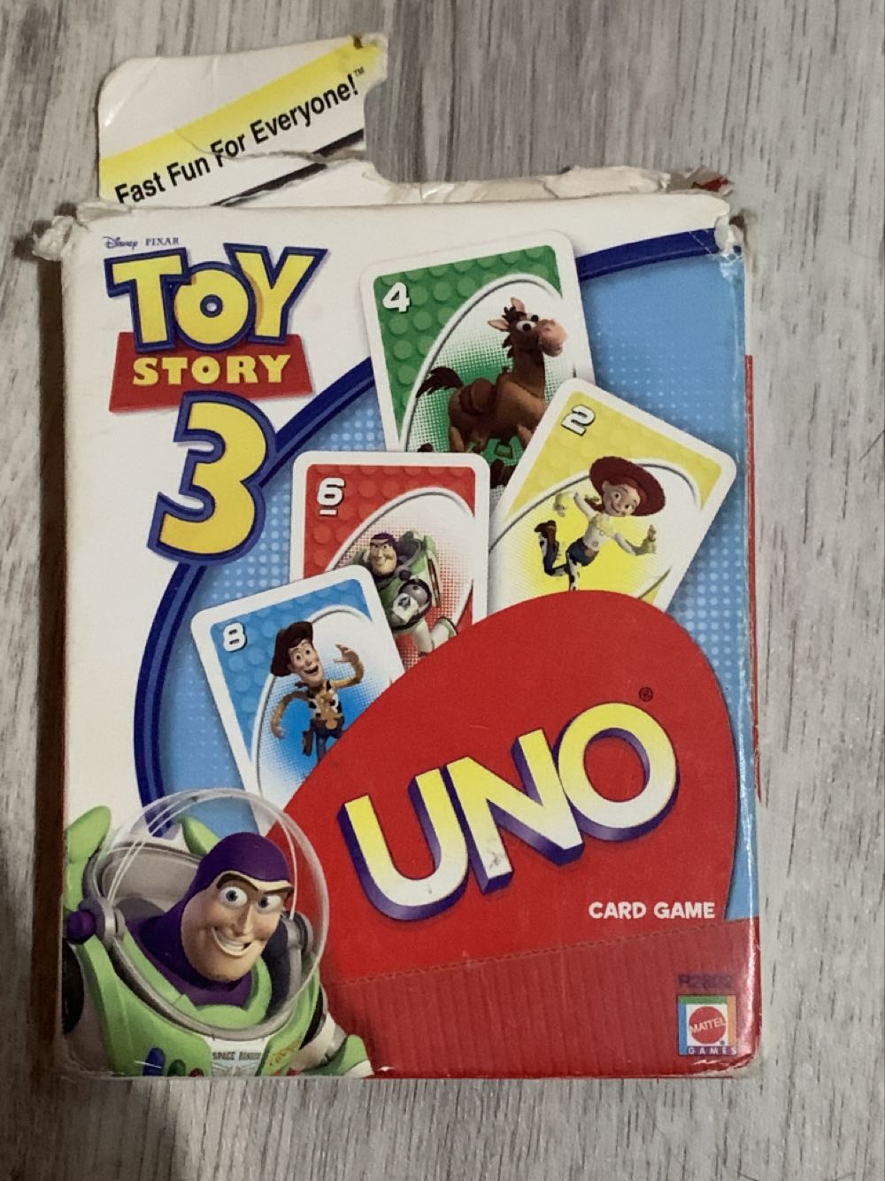 UNO Movies: UNO® TOY STORY 3 Edition  (2-10) board game collectible [Barcode 027084810608] - Main Image 3