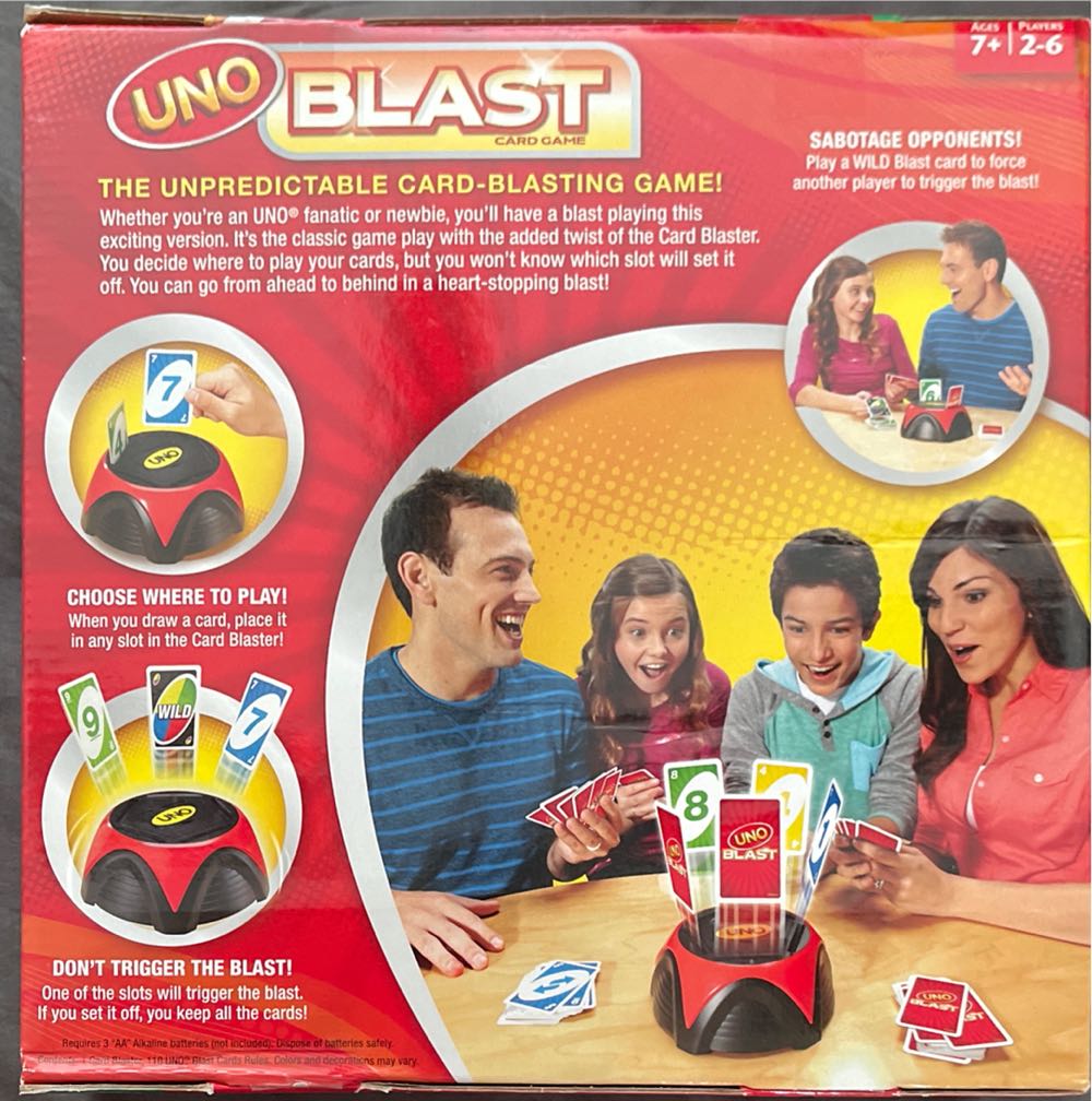 Uno Blast  board game collectible - Main Image 2