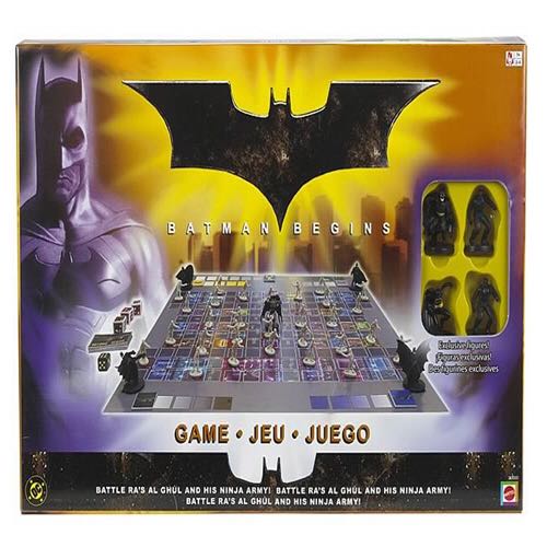 Batman Begins Shadow Assault  (2-5) board game collectible [Barcode 027084192759] - Main Image 2