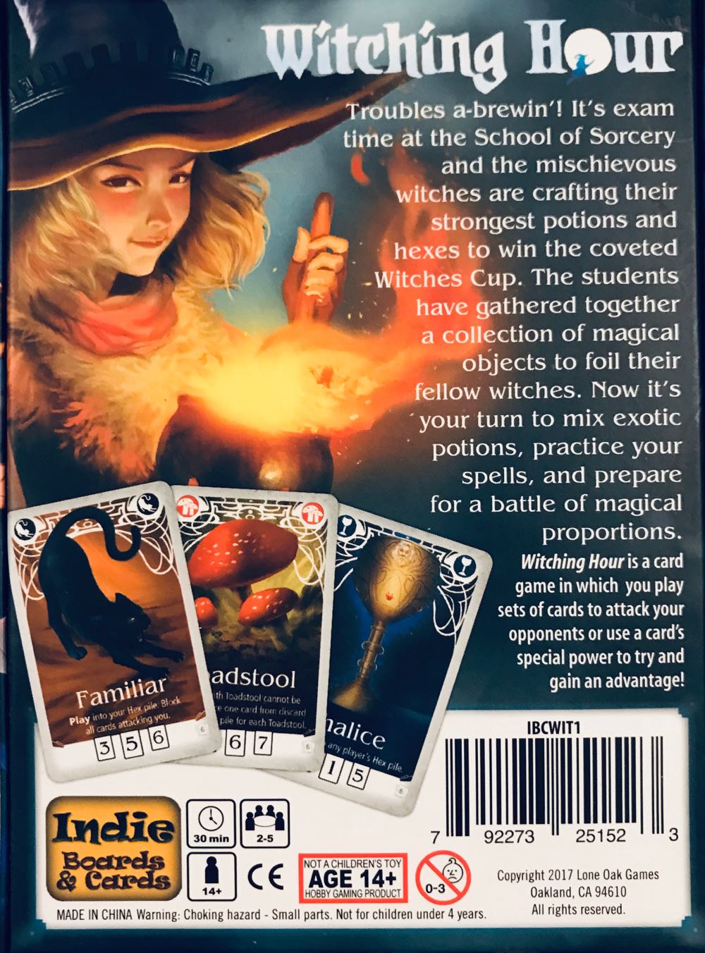 Witching Hour  (2-5) board game collectible [Barcode 792273251523] - Main Image 2